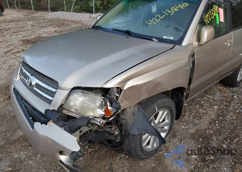 2006 Toyota Highlander Hybrid Limited V6 из США, поврежденный, VIN JTEEW21A060029123